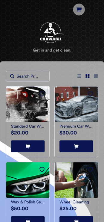 Mobile Car Wash App Template