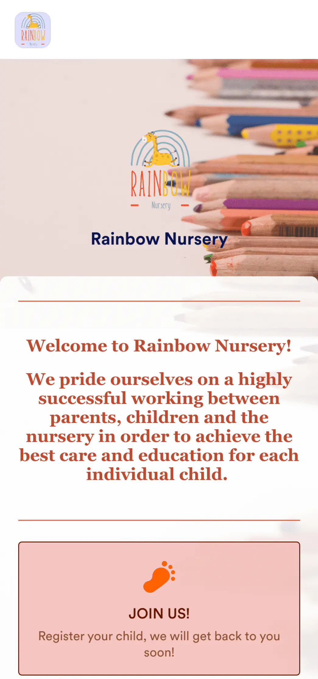 Nursery App