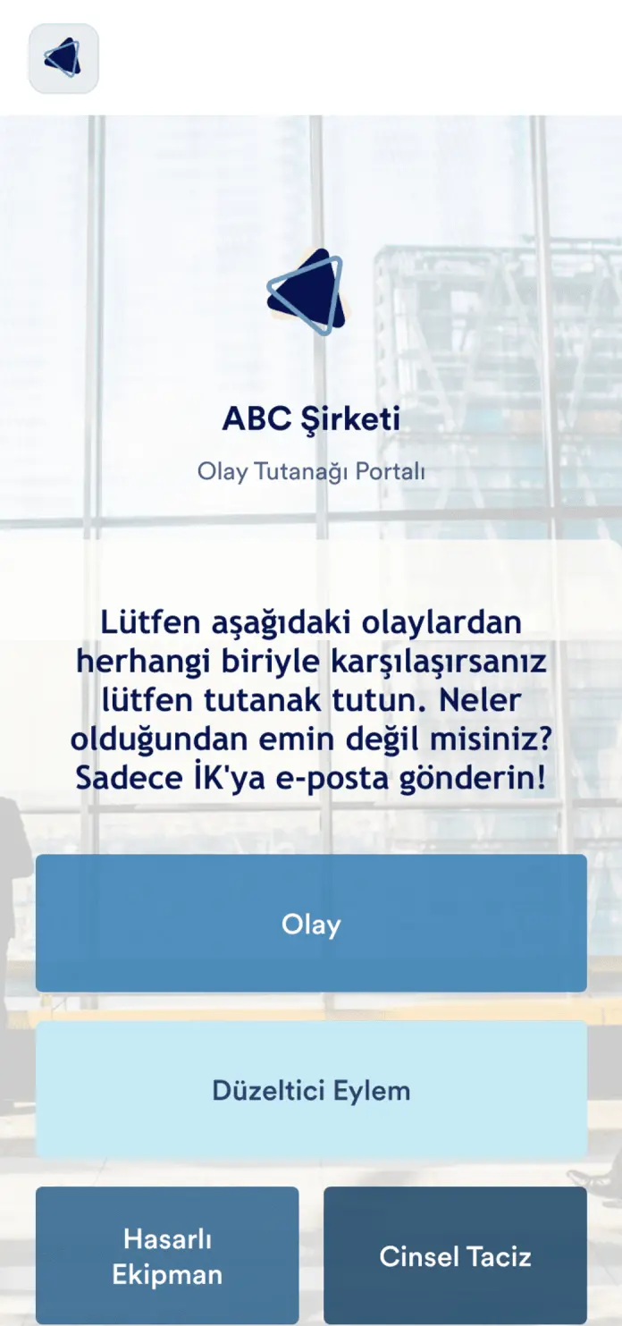 Olay Tutanağı Uygulaması