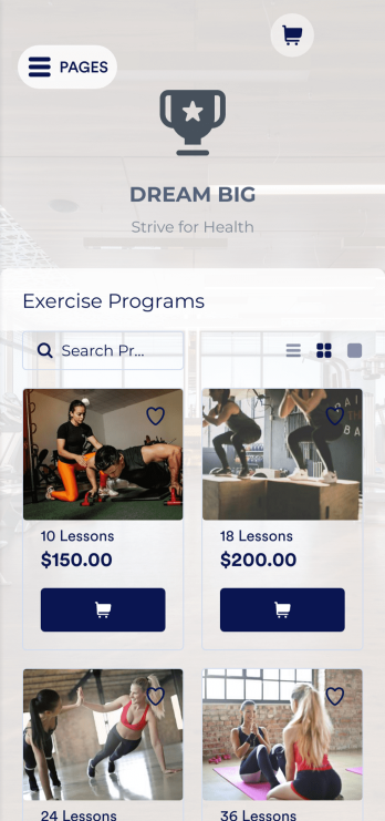 Personal Trainer App Template