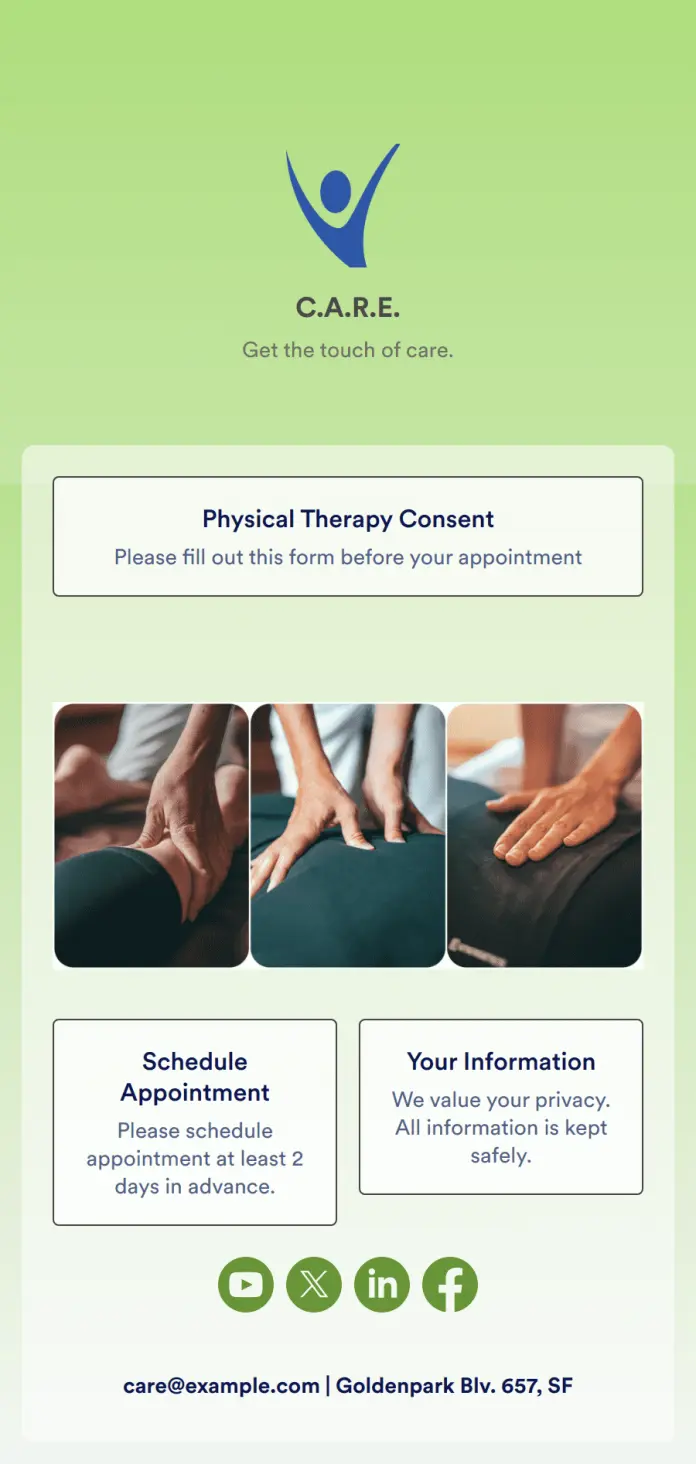 Physical Therapy App