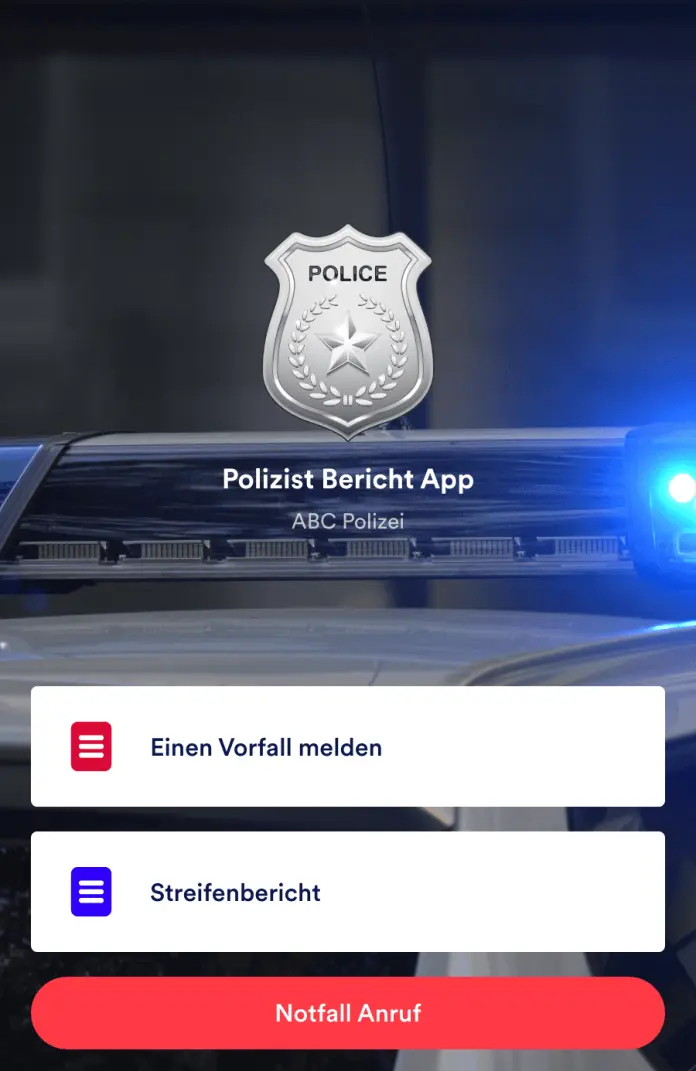 Polizeibericht App