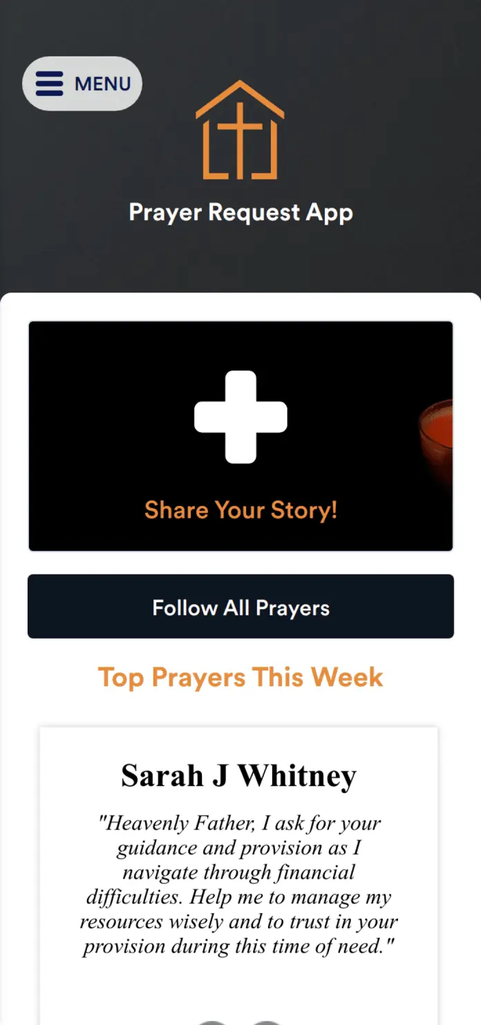 Prayer Request App