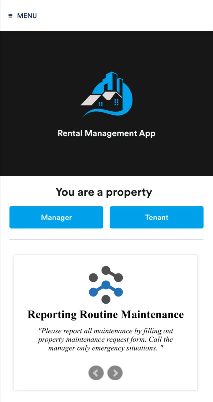 Rental Management App