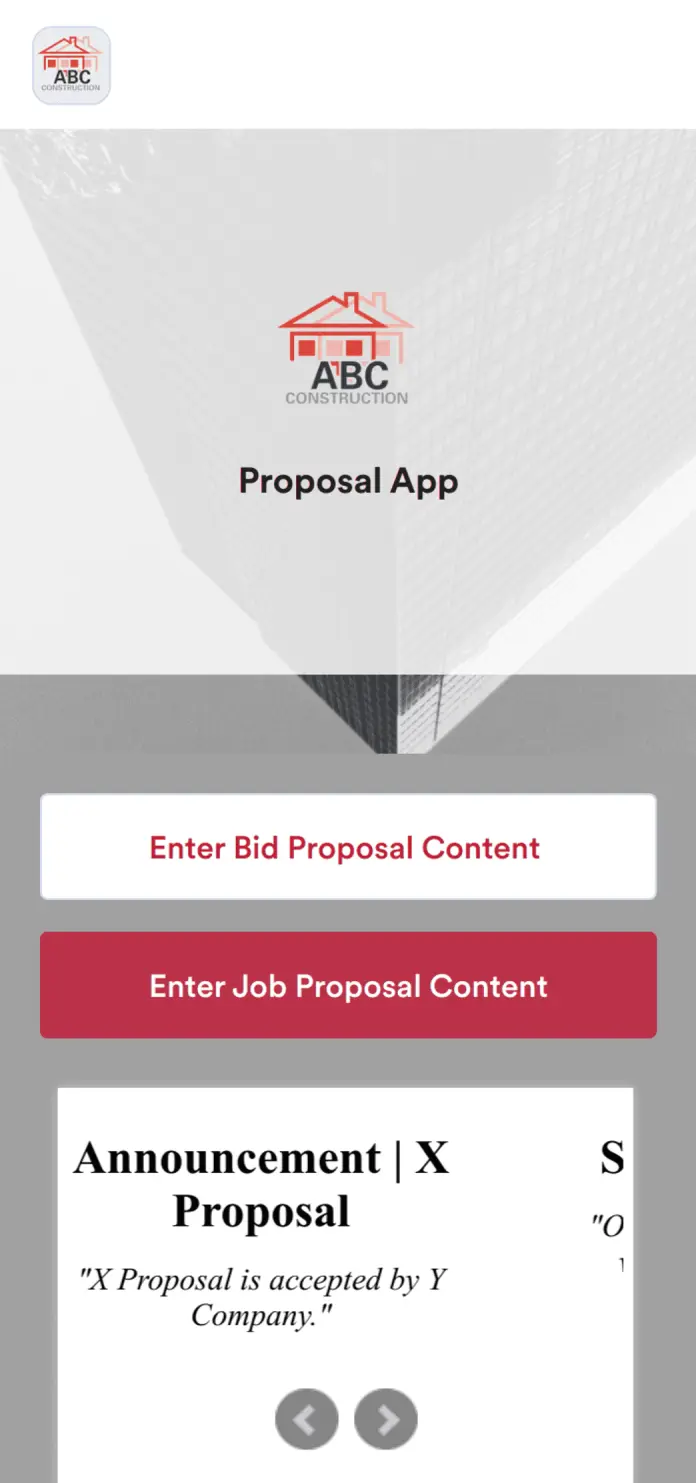 Proposal App