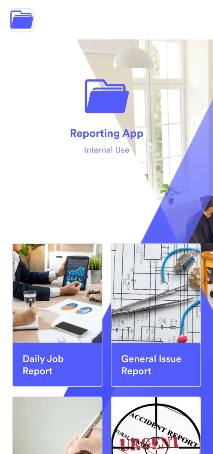 Reporting App