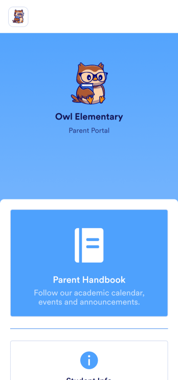 School Parent App Template