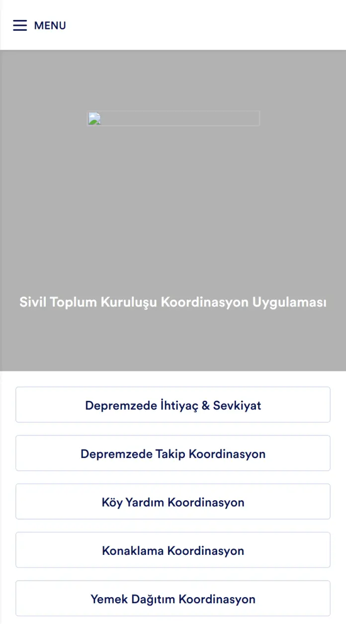 Sivil Toplum Kuruluşu Koordinasyon Uygulaması