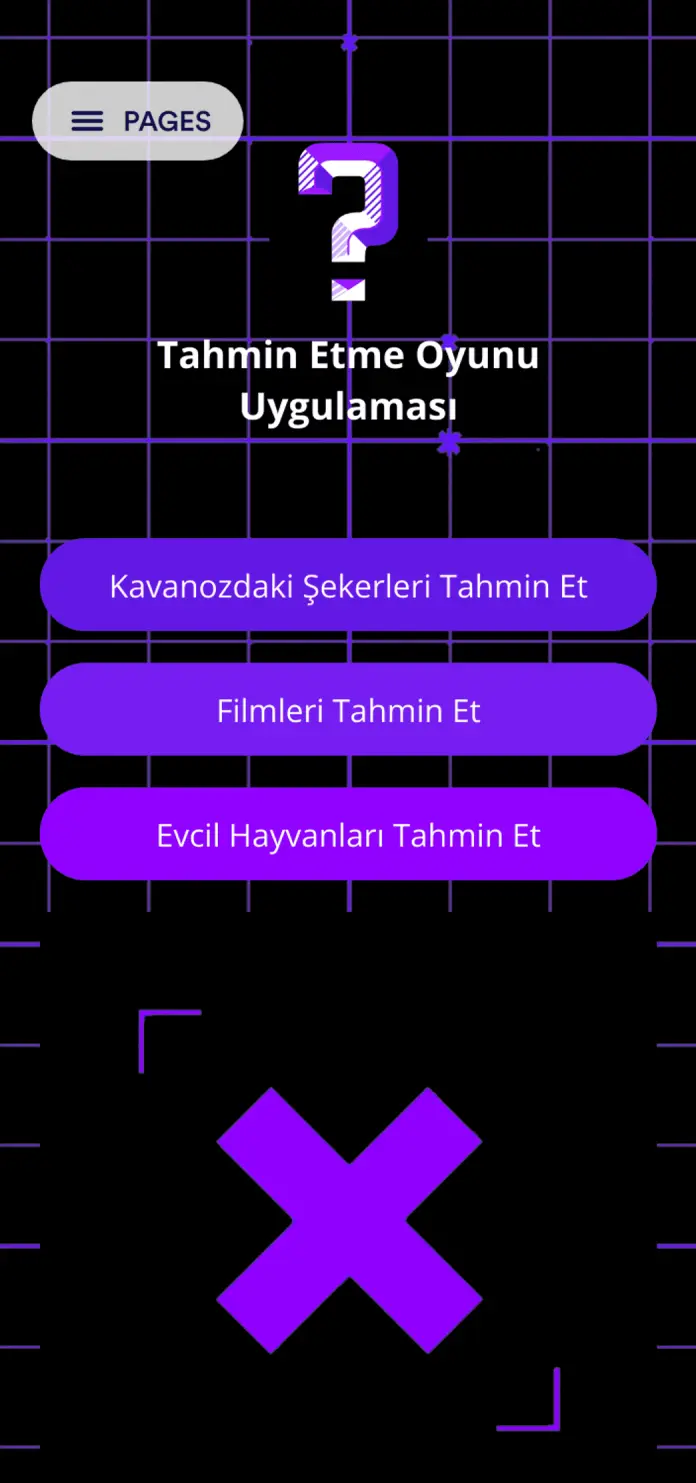 Tahmin Etme Oyunu Uygulaması