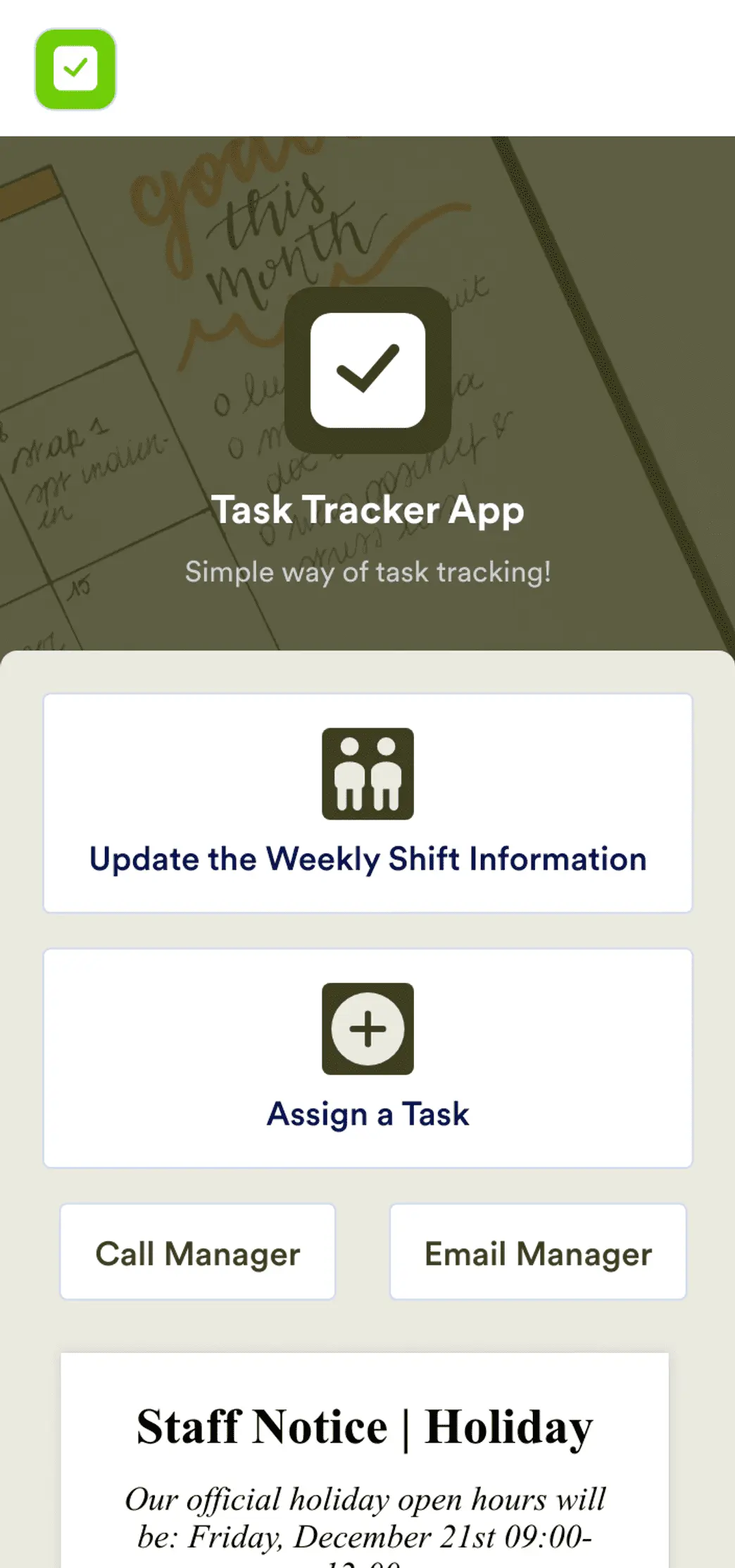 Task Tracker App