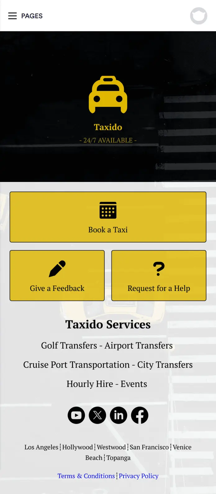 Taxi Booking App