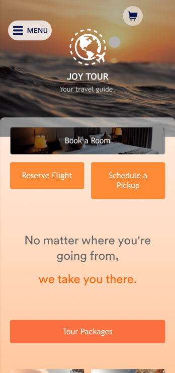 Touring App Template