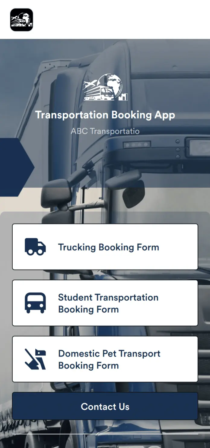 Transportation Booking App