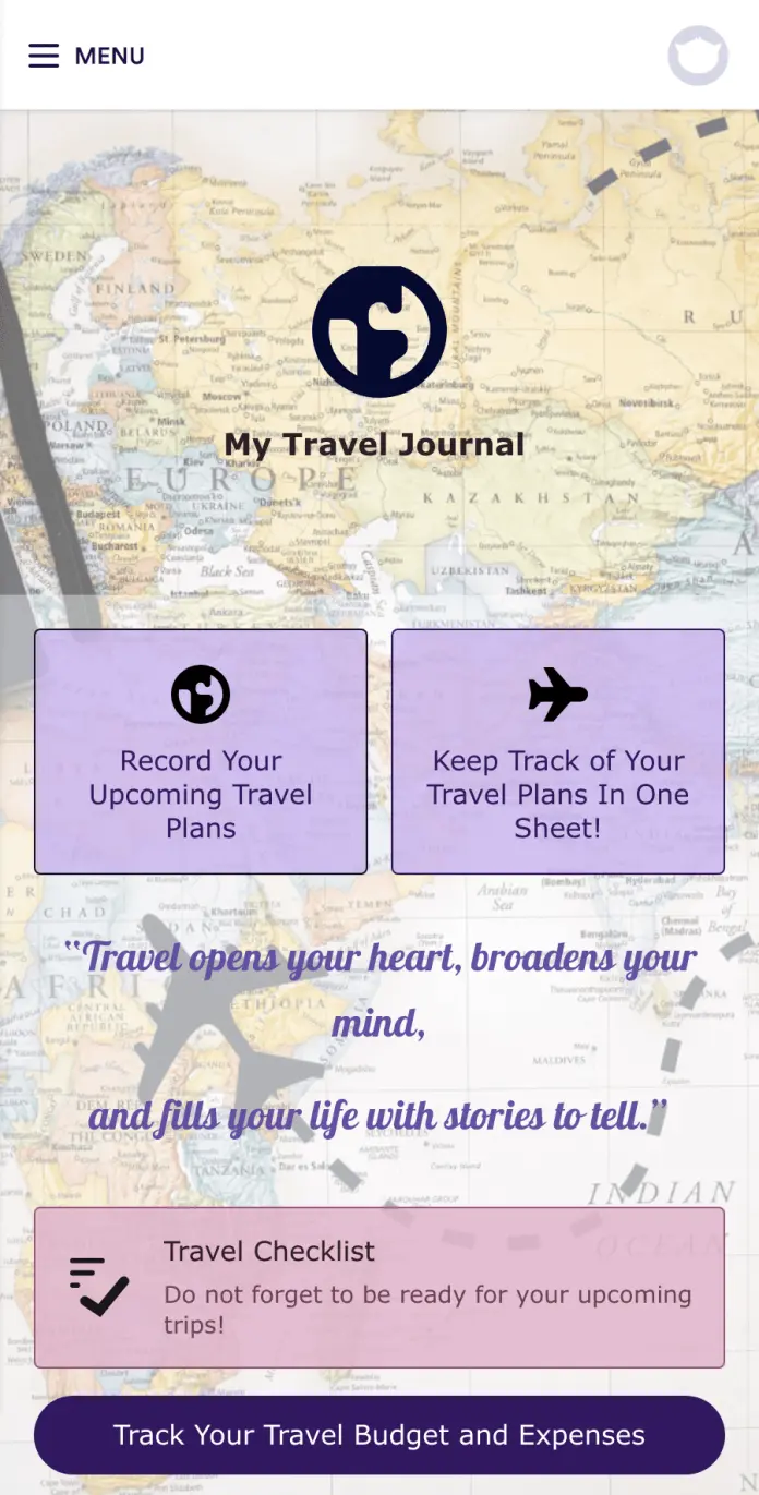 Travel Journal App