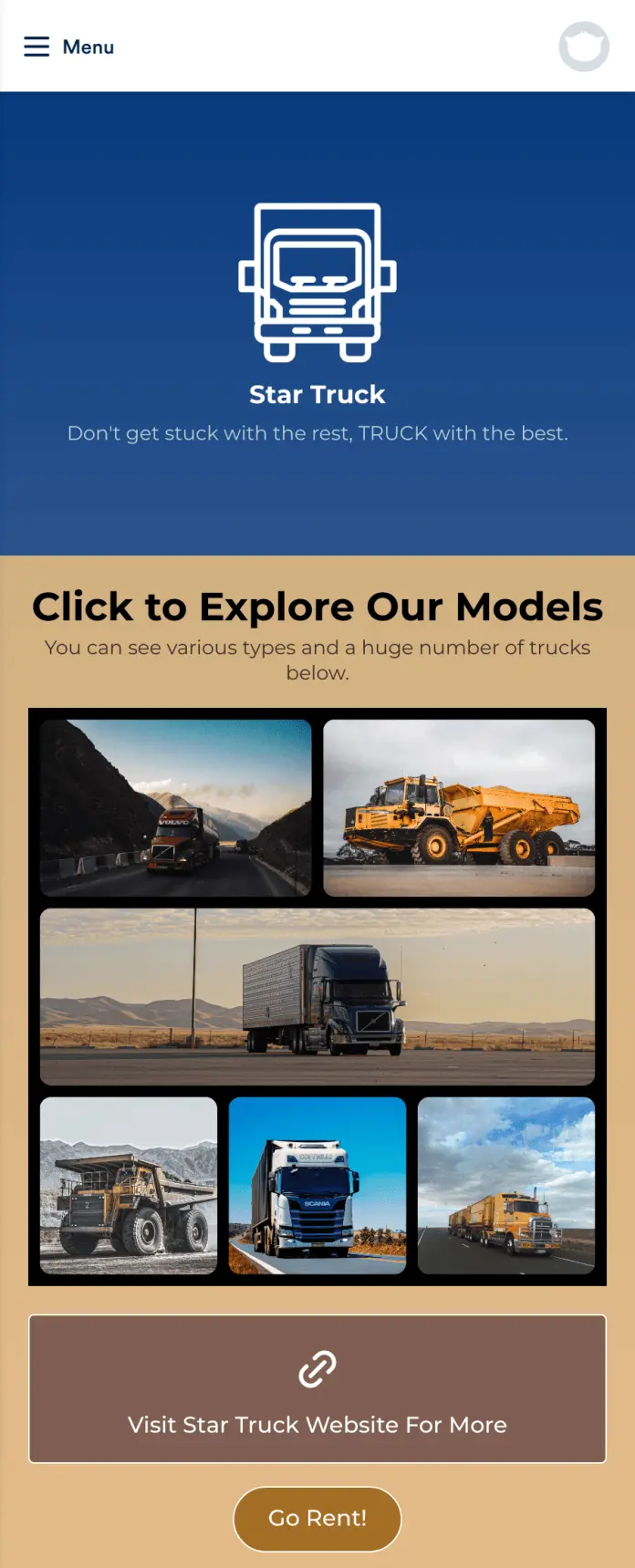 Truck Rental App