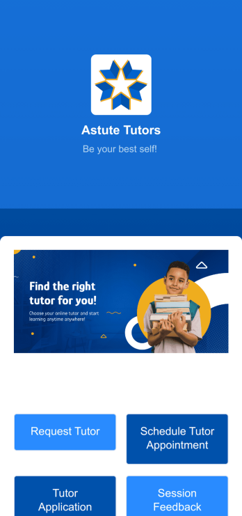 Tutoring App Template