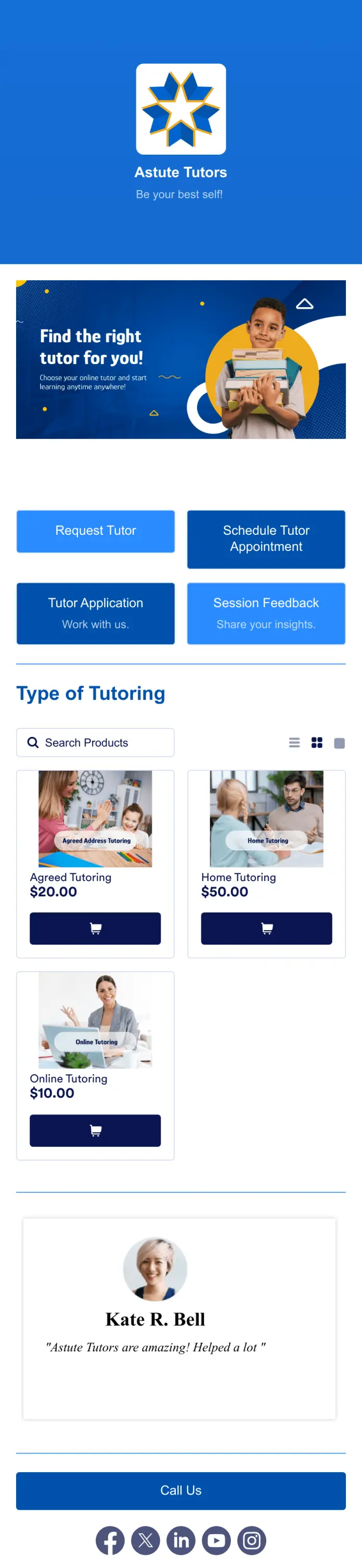 Tutoring Software