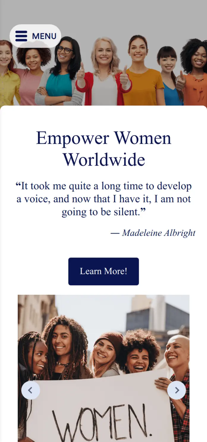 Women Empowerment App