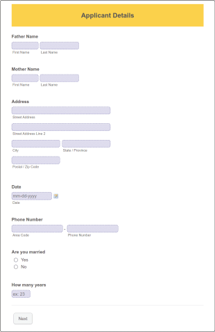 Adoption Certificate Form Template