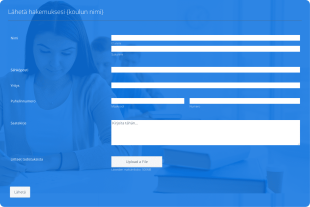 Opiskelupaikkahakemus Form Template