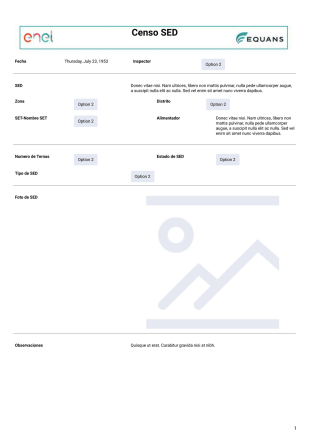 Censo SED - PDF Templates