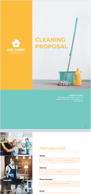 Cleaning Proposal Template - PDF Templates