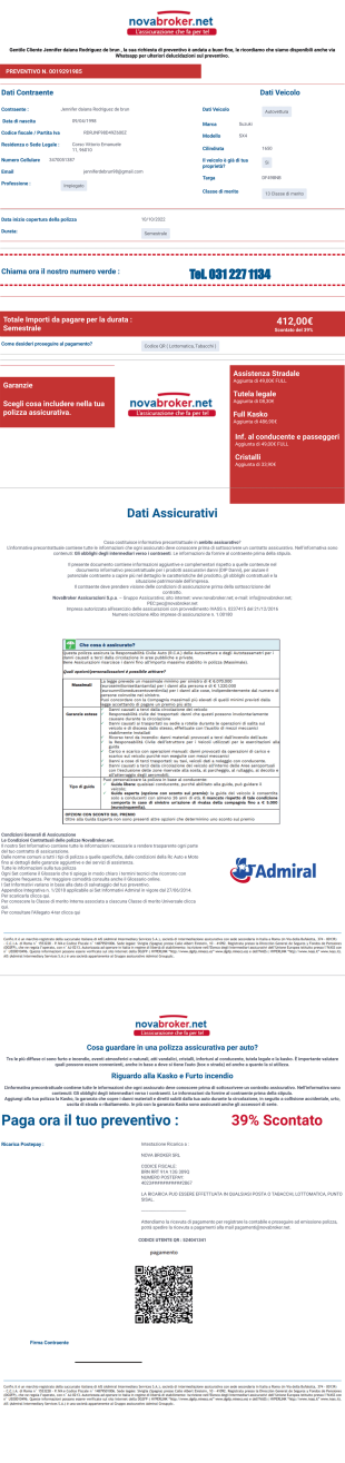 PREVENTIVI ASSI - PDF Templates