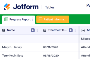 Patient Tracker Template