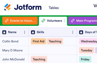 Volunteer Sign Up Sheet Template